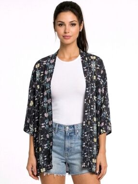 Victoria's Secret Butterfly Kimono Bathrobe/ Cover Up Size S/XS